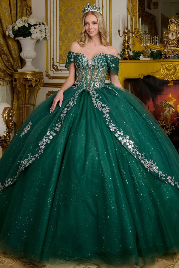 Off Shoulder Illusion Sweetheart Top Quince Dress